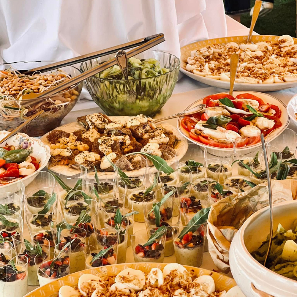 Une réception qui met la gastronomie à l'honneur