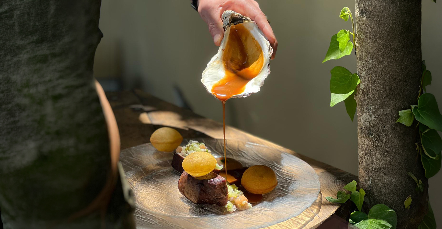 Plat gastronomique